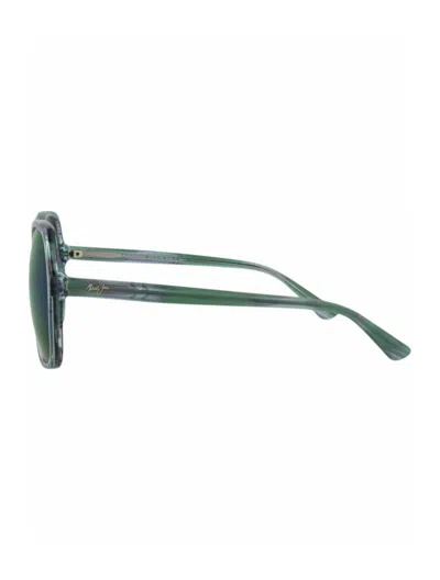 Maui Jim Round-frame Acetate Sunglasses