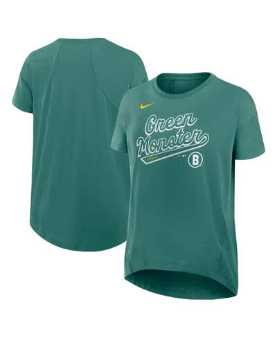 Nike Green Boston Red Sox 2025 City Connect Flowy Fashion Tri-blend Performance T-shirt In Green