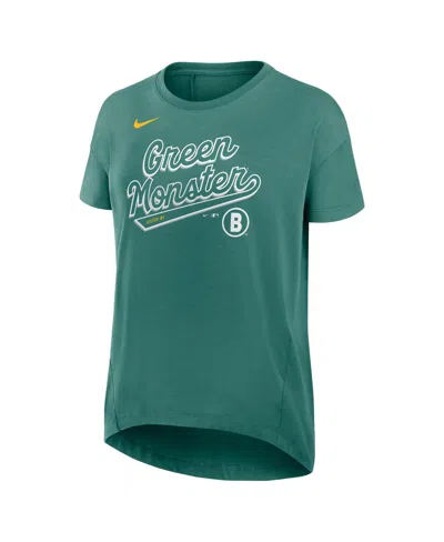 Nike Green Boston Red Sox 2025 City Connect Flowy Fashion Tri-blend Performance T-shirt In Green