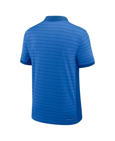 Jordan Men's Blue Ucla Bruins 2025 Early Season Coaches Sideline Victory Stripe Performance Polo Shirt In Blue