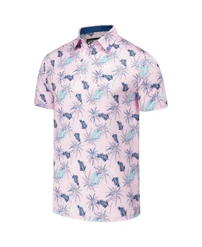 Flomotion Light Pink Wm Phoenix Open Breezy Banks Polo In Pink