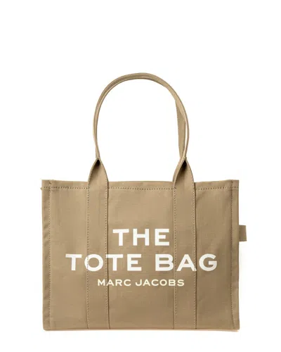 Marc Jacobs Rectangular Canvas Tote Bag With All-over Logo Print
