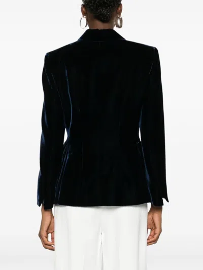 Giorgio Armani Single-breasted Velvet Blazer