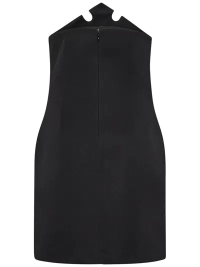 Coperni X Disney Bustier-kleid Mit Kronenform In Black