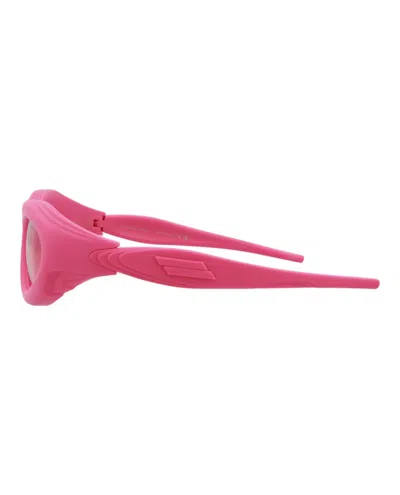 Bottega Veneta Women's Oval Sunglasses In Pink