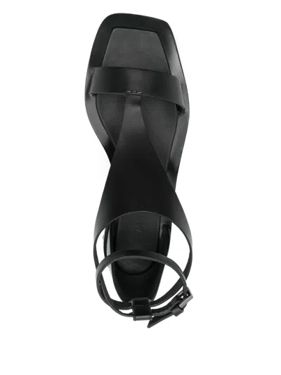 Max Mara Velaflat Sandals In Black