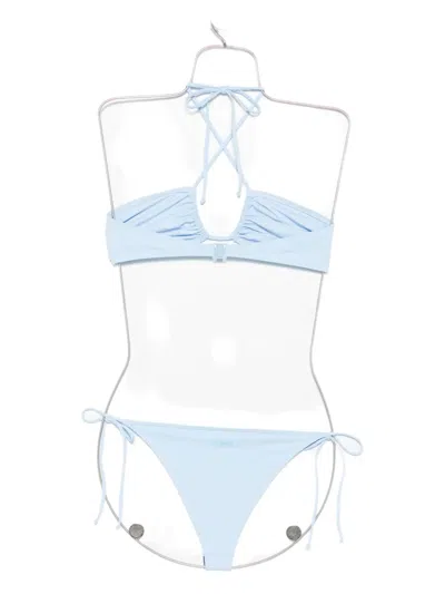 Mc2 Saint Barth Dahlia Bikini In Blue