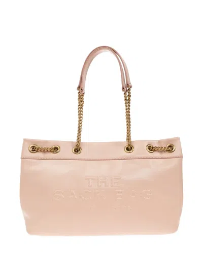 Marc Jacobs The Sac Embossed-logo Chain-strap Tote Bag
