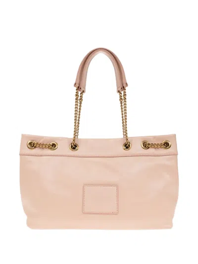 Marc Jacobs The Sac Embossed-logo Chain-strap Tote Bag