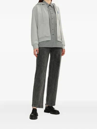 Ader Error Trs Tag Acid-wash Jeans