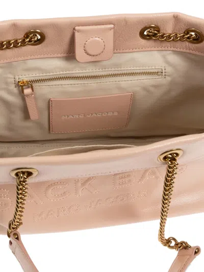Marc Jacobs The Sac Embossed-logo Chain-strap Tote Bag
