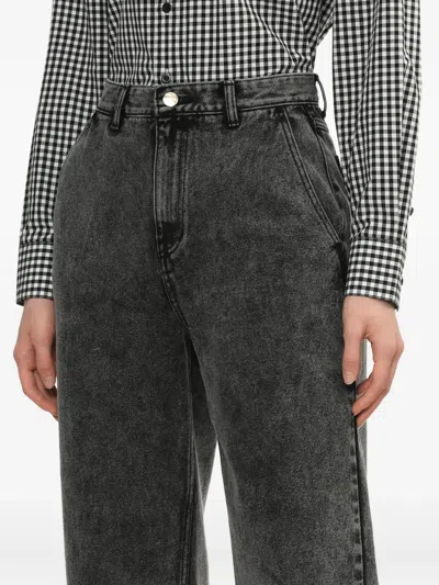 Ader Error Trs Tag Acid-wash Jeans