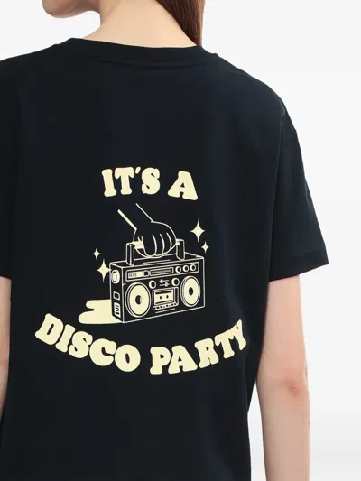 Apc A.p.c. Body Disco Crewneck T-shirt In Blue