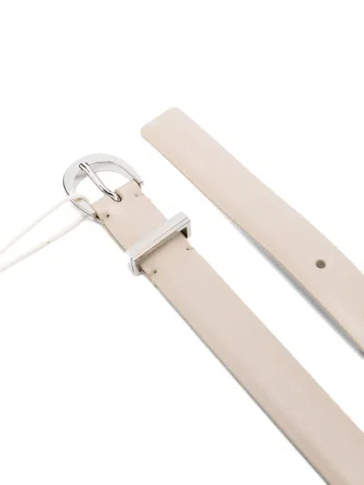 Khaite Luna Belt In Neutral