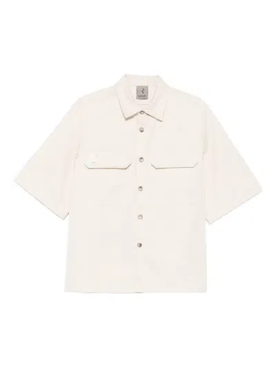 Rhun Short-sleeve Shirt In White