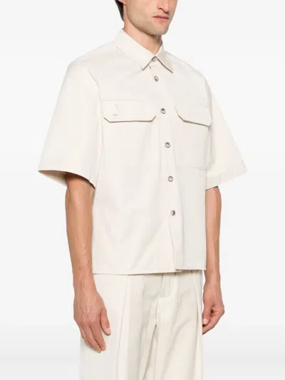 Rhun Short-sleeve Shirt In White