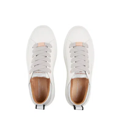 Alexander Smith Ecowembley Sneakers In White Vegetable Leather In White