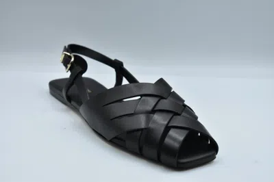 Michael Kors Black Laced Shoes With Crisscross Straps In Black
