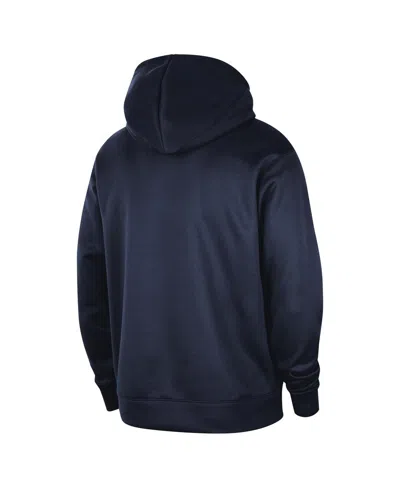 Nike Men's Navy New Orleans Pelicans 2024/25 Spotlight On-court Practice Performance Pullover Hoodie In Blue