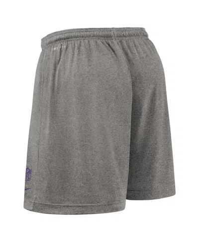 Nike Men's Purple Minnesota Vikings Sideline Reversible Performance Shorts In Multi