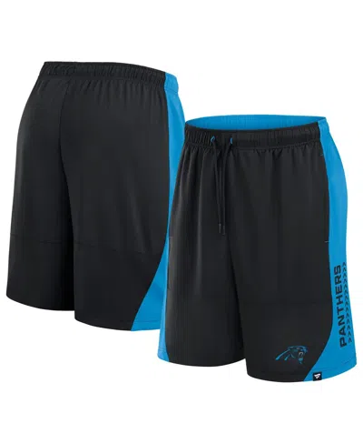 Fanatics Men's Black Carolina Panthers No Defense Shorts In Black