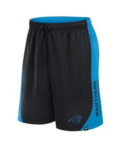 Fanatics Men's Black Carolina Panthers No Defense Shorts In Black