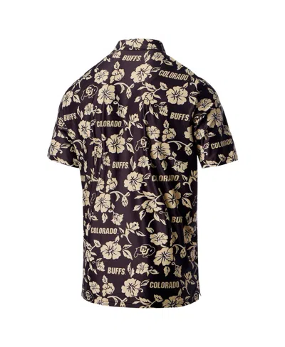 Reyn Spooner Men's Black Colorado Buffaloes Performance Polo Shirt In Multi