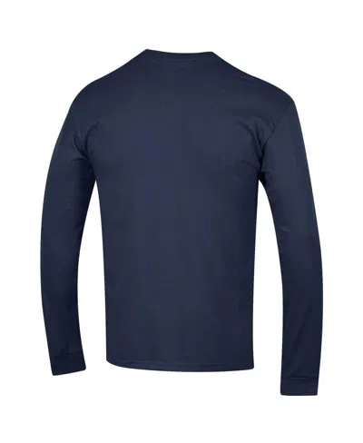 Champion Men's Navy Virginia Cavaliers Arch Over Logo Long Sleeve T-shirt In Blue