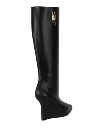 Givenchy G-lock Knee-high Wedge Boots