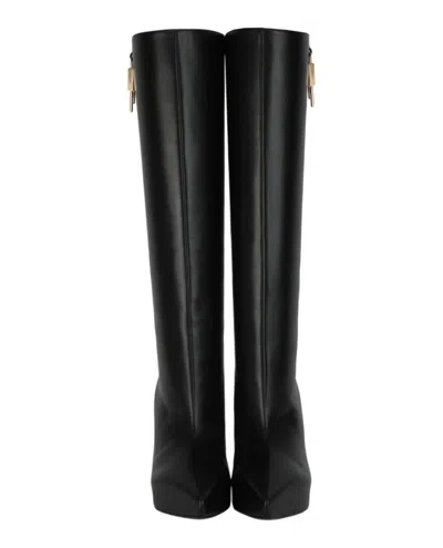 Givenchy G-lock Knee-high Wedge Boots