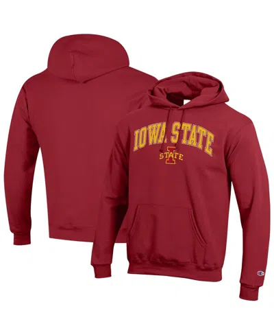 Champion Big Boys And Girls Cardinal Iowa State Cyclones Campus Pullover Hoodie In Burgundy