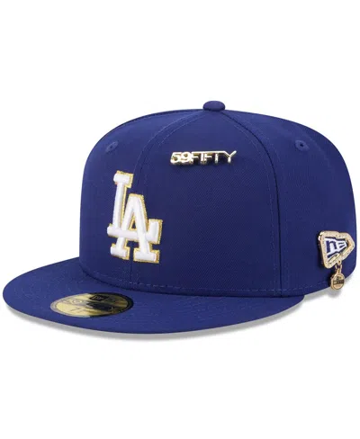 New Era Men's Royal Los Angeles Dodgers 2025 59fifty Day 59fifty Fitted With Pins Hat