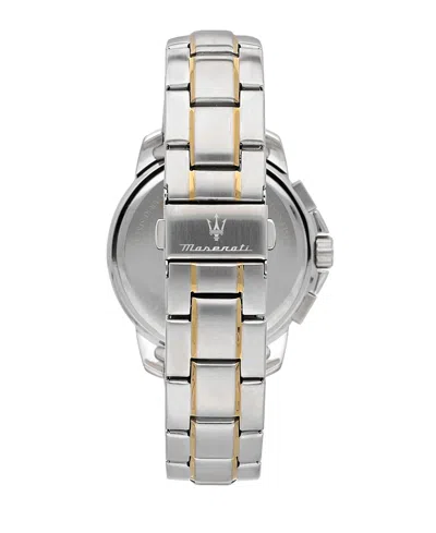 Maserati Men's Chronograph Two-tone Metal Band Watch, 44mm