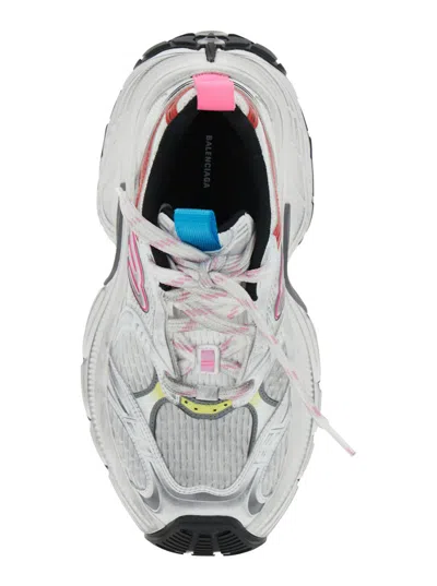 Balenciaga Multicolor Mesh And Rubber 6xl Sneakers In Multi