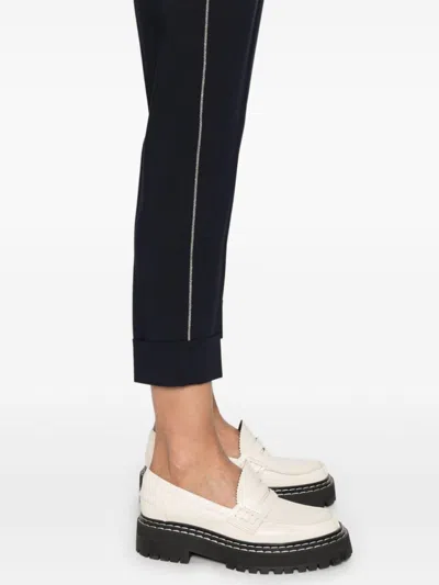 Peserico Tailored Cropped Pants With Rolled Cuffs