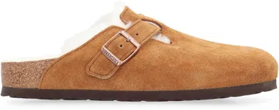 Birkenstock Boston Suede Mules