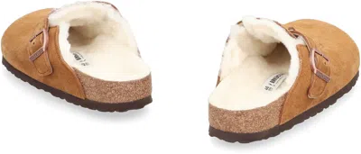 Birkenstock Boston Suede Mules