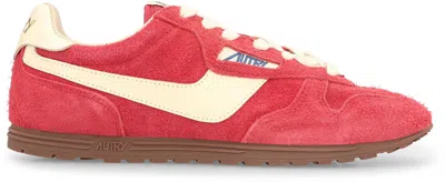 Autry Windspin Low-top Sneakers In Red