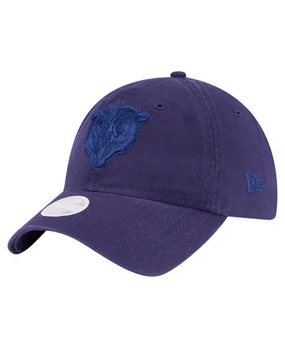 New Era Women's Navy Chicago Bears Color Pack 9twenty Adjustable Hat