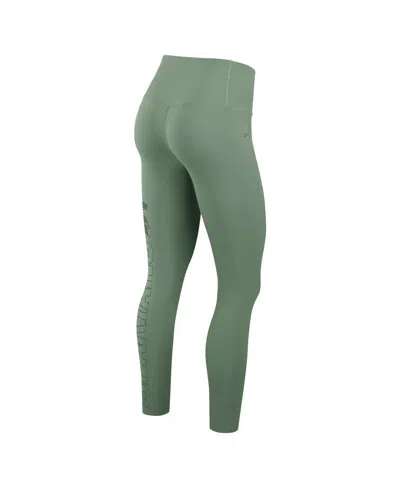 Nike Women's Sage Green Michigan State Spartans Zenvy Performance Leggings In Green