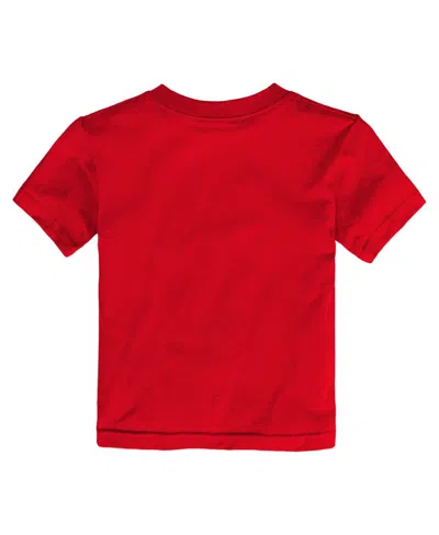 Nike Little Boys And Girlsâ 2-piece Philadelphia Phillies T-shirt And Shorts Set In Red