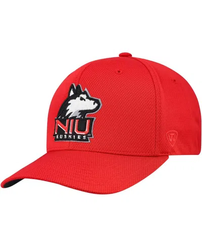 Top Of The World Men's Cardinal Northern Illinois Huskies Reflex Hybrid Tech Flex Hat