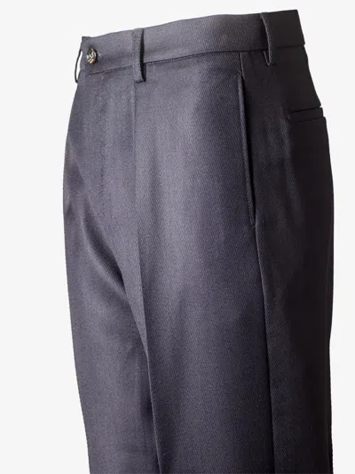 Berwich Relaxed Oversized Fit Pants In Blue