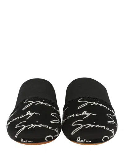 Givenchy Crystal Embellished Bedford Mules In Black
