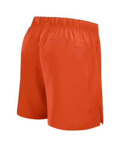 Nike Men's Orange Clemson Tigers Primetime Woven Victory Performance Shorts In Orange