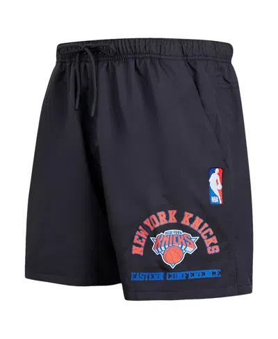Pro Standard Men's Black New York Knicks Area Code Shorts
