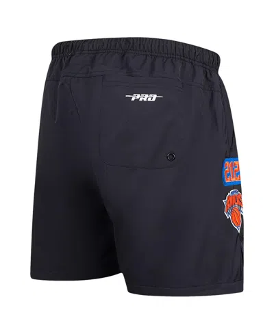 Pro Standard Men's Black New York Knicks Area Code Shorts