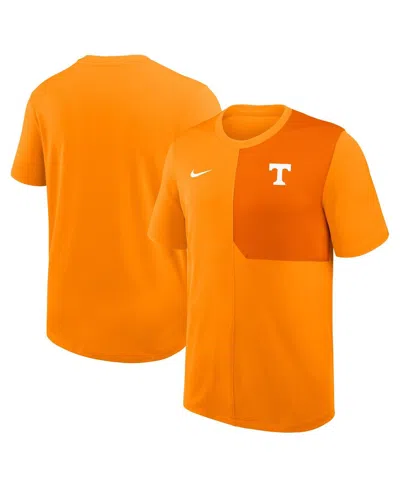 Nike Tennessee Orange Tennessee Volunteers 2025 Sideline Uv Performance Coach T-shirt In Orange