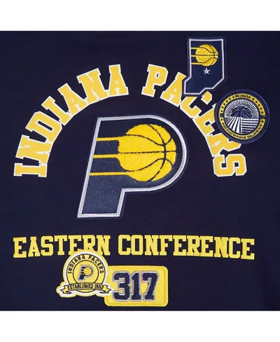 Pro Standard Men's Navy Indiana Pacers Area Code Pullover Hoodie
