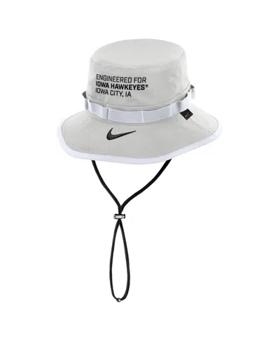 Nike Men's Gray Iowa Hawkeyes 2025 Sideline Apex Boonie Bucket Hat